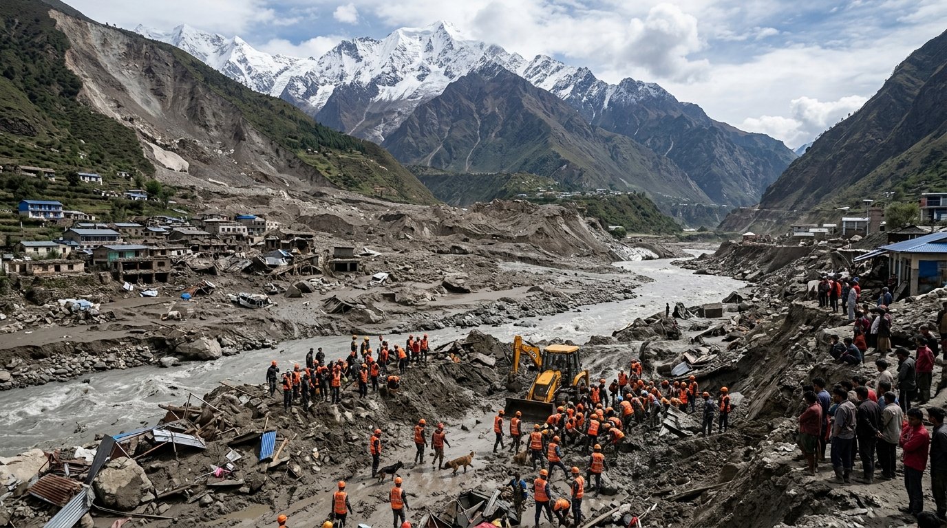 El colapso glaciar en la frontera de Nepal y China deja cerca de 600 muertos y miles de desaparecidos