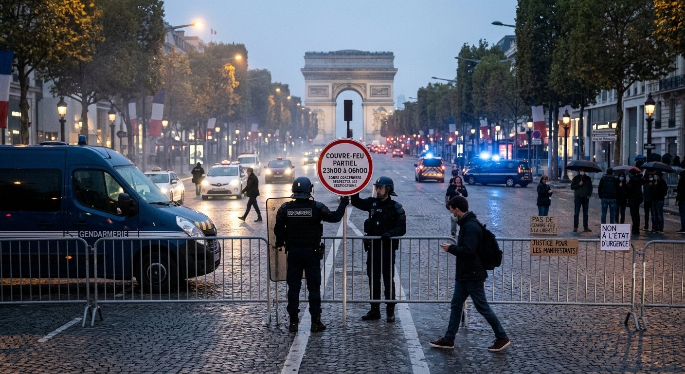Francia decreta toques de queda y restringe la movilidad tras una jornada de severos disturbios en todo el país