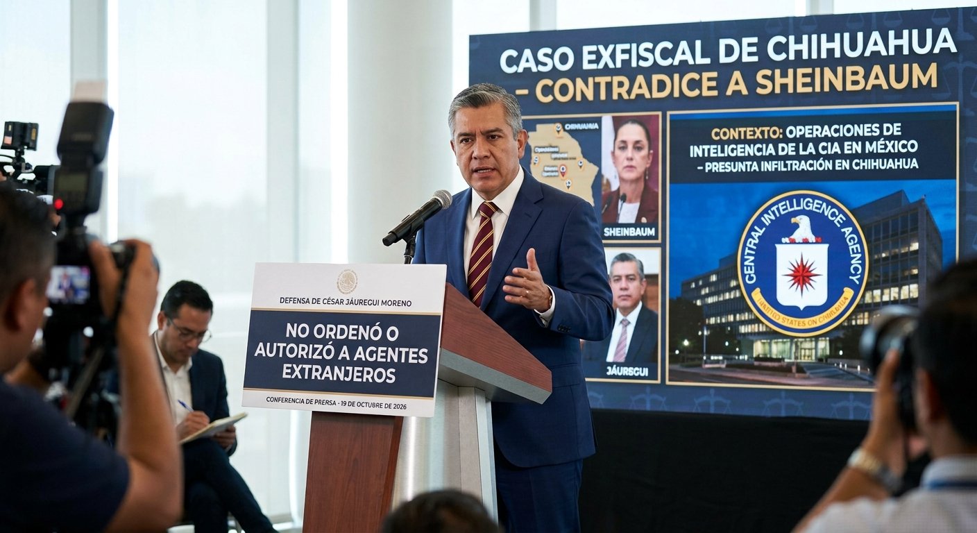 Abogado de exfiscal de Chihuahua niega participación en operativo con agentes extranjeros y responde a sealamientos presidenciales
