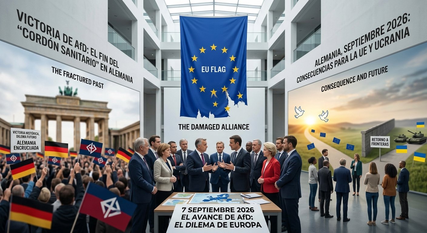 El avance de la extrema derecha en Alemania sacude los cimientos de la Unión Europea