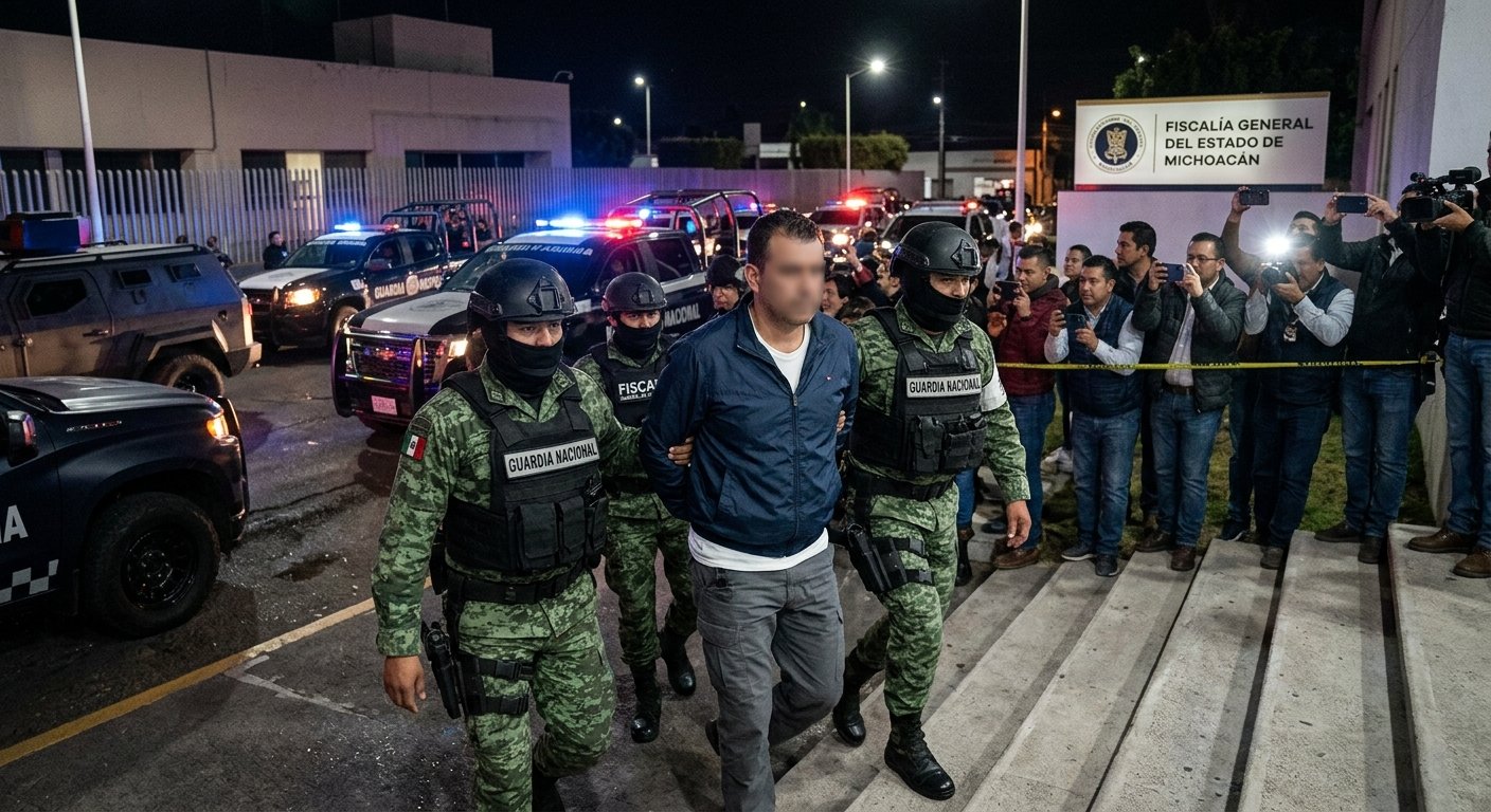 Asestan golpe al CJNG en Michoacán: cae “El Señor de la T”, presunto mando operativo de la franja del Bajío