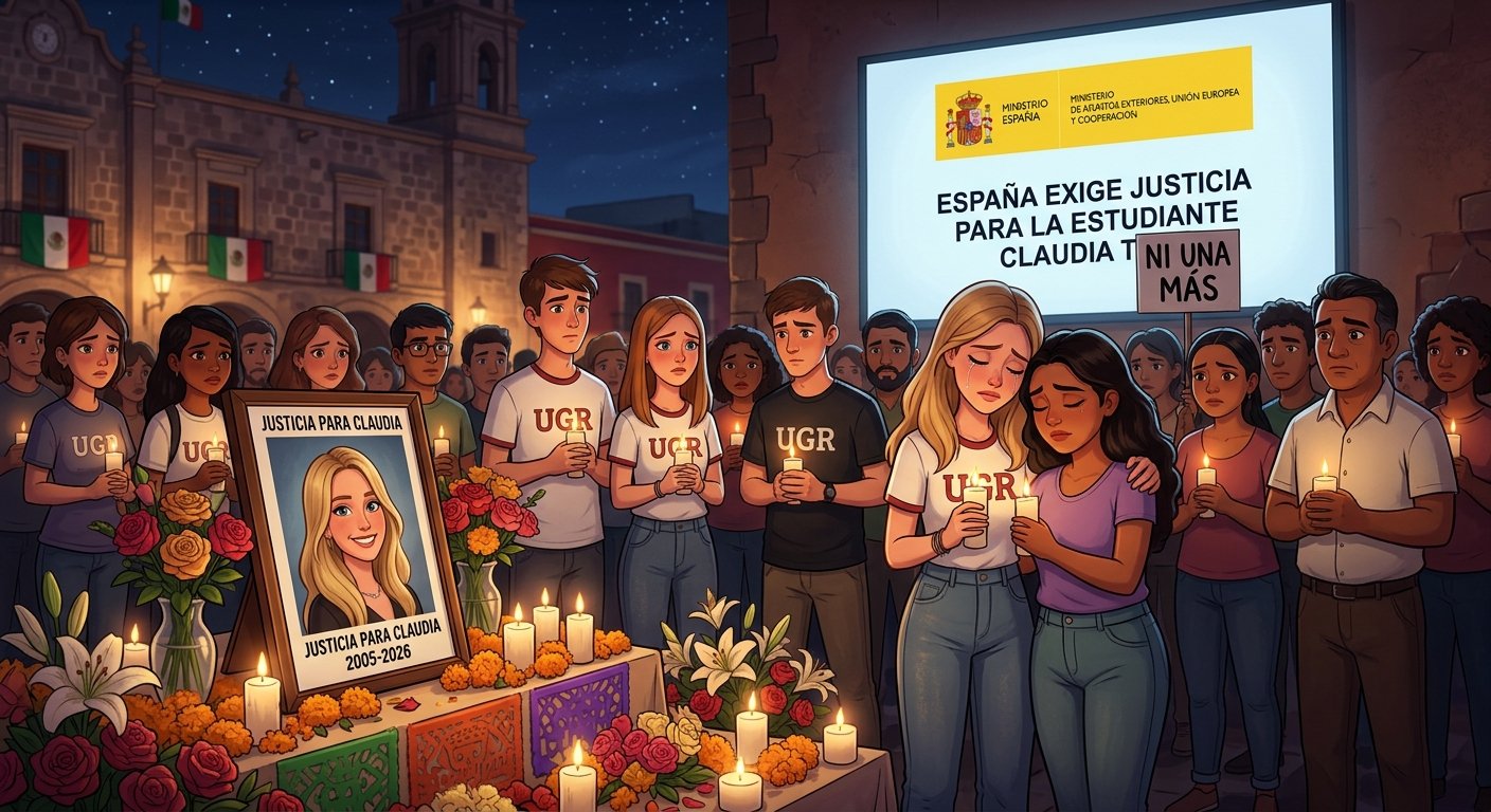 España exige justicia a México por el atroz crimen de una estudiante canaria en Morelos